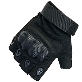 男款户外登山半指战术手套格斗防滑耐磨透气训练防护露指机车手套