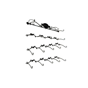 内衣店货架展示架组合壁挂式金属多层挂钩内衣文胸架上墙铁艺架子