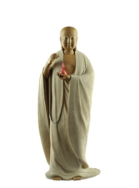 石湾陶瓷公仔省大师家居门地藏王