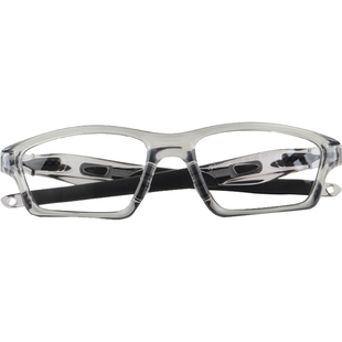 近视眼镜男款运动型眼镜架大脸配变色平光镜片打篮球骑车打羽毛球