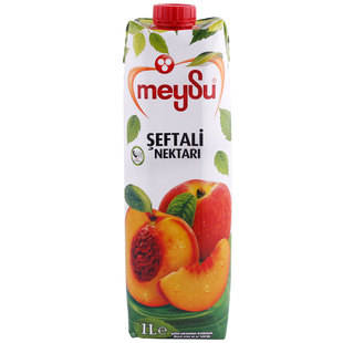 meysu梅苏桃汁1L 土耳其原装进口果汁饮料