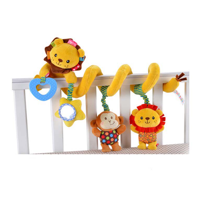 Jollybaby多功能婴儿床绕 床挂推车挂铃宝宝床装饰车挂床挂音乐