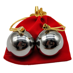 保定铁珠实心钢球健身手球45/50/55轴承60手转保健按摩铁球不锈钢