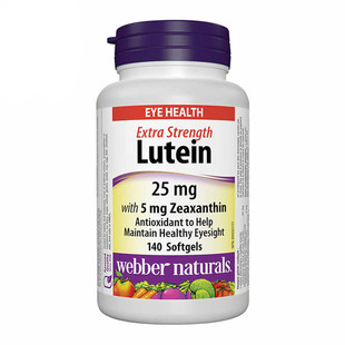直邮加拿大发货Webber naturals 叶黄素 成人视疲劳175粒满2包邮