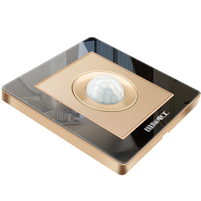 【人体感应】家用二线开关220v楼道楼梯智能光控灯红外线感应延时