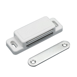 柜吸碰珠门碰衣柜橱强力磁吸碰门吸小五金塑料卡扣反弹吸合器开关