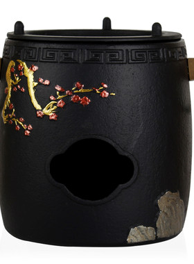 铁壶风炉日本铸铁炭炉南部铁器