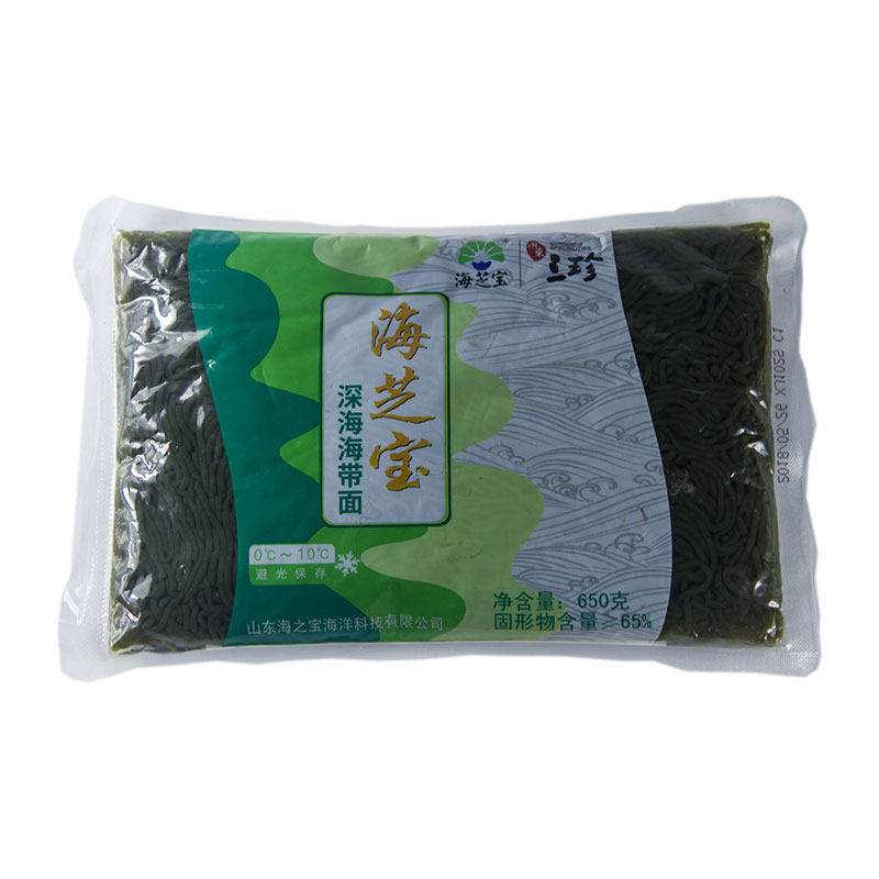 海芝宝海带面650g*4袋低卡0脂肪即食轻食海藻海带粉代餐凉拌火锅