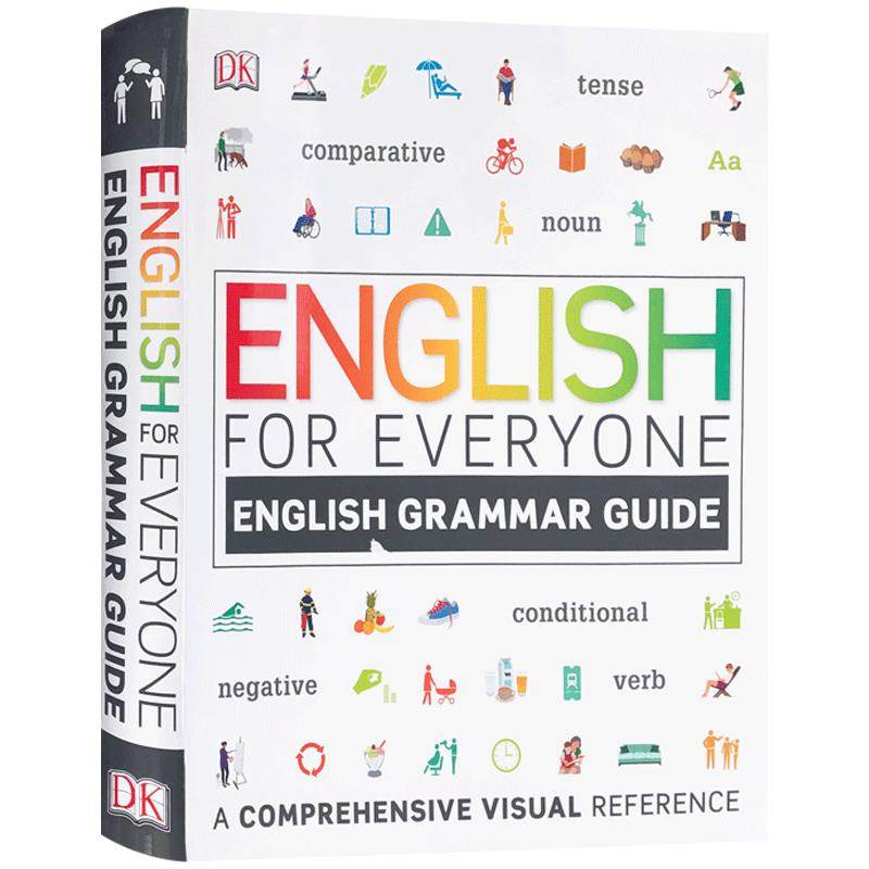 DK人人学英语语法DK English for Everyone Grammar Guide综合训练参考书自学托福雅思备考工具书englishforeveryone英文原版