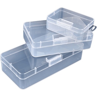 EKB-501单格样品盒配件收纳盒EKB-204无格片大号单格零件盒工具盒