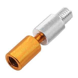 三乐抄网转接头8mm转1/2英寸连接头抄网配件转换螺丝螺母通用网头