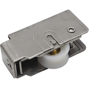 老式门窗滑轮推拉窗滚轮2001长型铝合金移门宽轨道不锈钢轴承铜轮