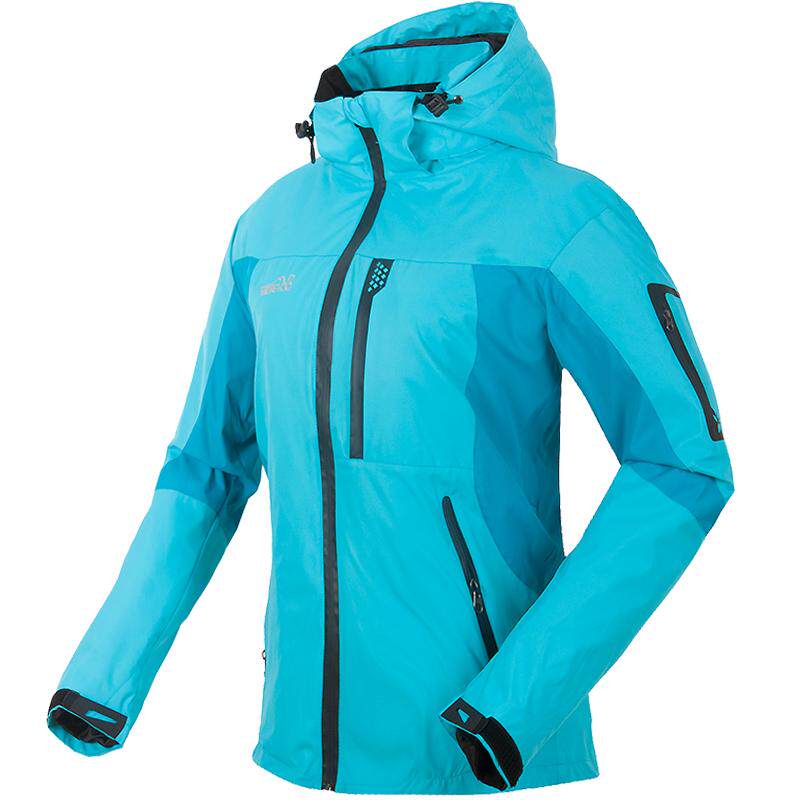 冲锋衣男女三合一厚款外套两件套户外四季情侣登山服
