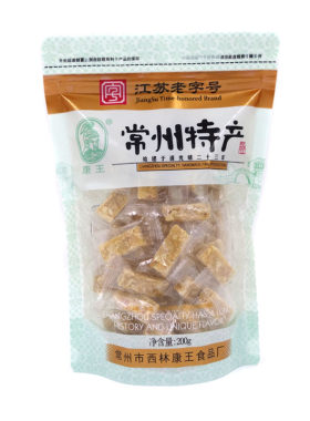常州特产康王芝麻糖3袋包邮寸金