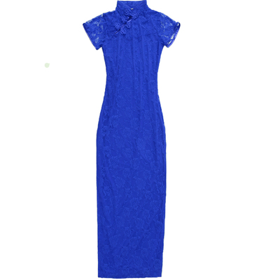 夜上海滩复古改良舞蹈长裙子舞台