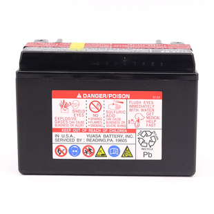汤浅YTX9摩托车电瓶12V适用黄龙600CT300光阳川崎gw250宝马310