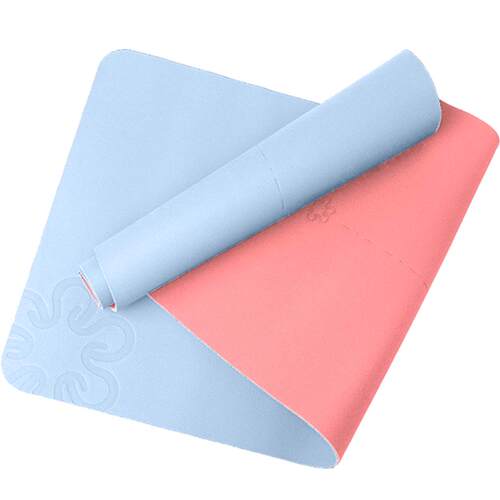 凡圣瑜伽瑜伽垫女初学者天然橡胶便携PU健身瑜伽垫家用防滑FD016