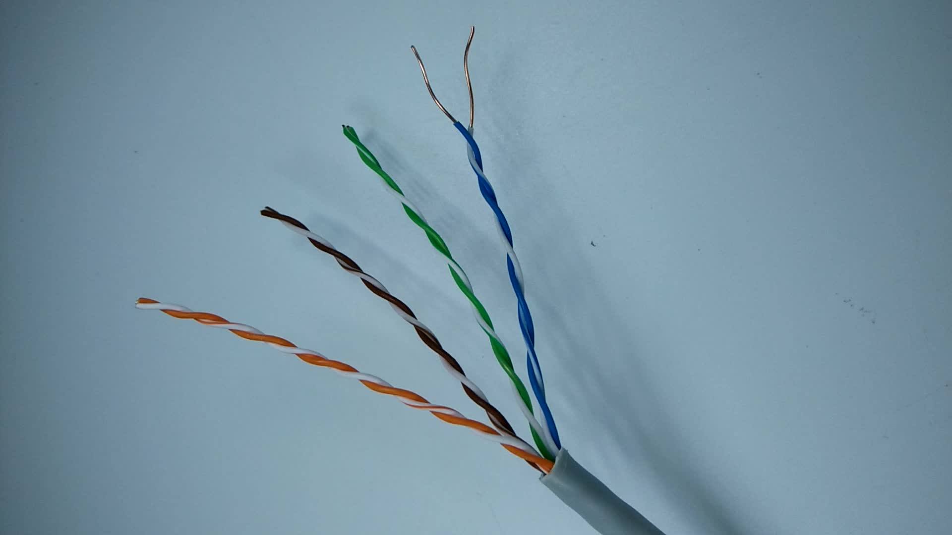 4pair Outdoor Utp Cat5e Network Cable 305m Lan Waterproof Heating Cable