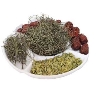 中药材半枝莲白花蛇舌草铁树叶大枣小枣铁树一叶加味黄芪甘草干姜