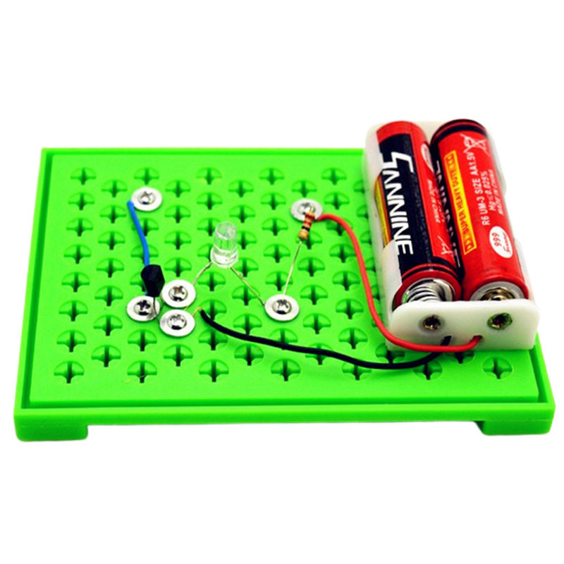 DIY人体导电模型中小学生物理实验电路科学制作手工儿童玩具材料