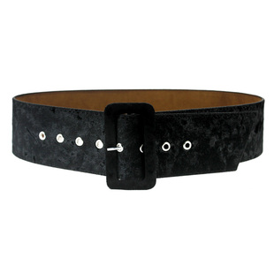 皮带女简约百搭韩国金丝绒腰带装饰配裙腰封bf风毛衣配饰大衣皮带