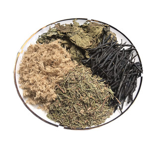 侧柏叶桑叶苦丁茶 养发乌发汤植物黑发 育养发生发洗发包450g