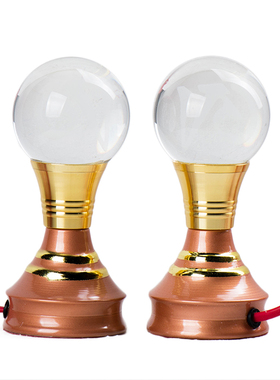 欧斯特水晶灯七彩渐变灯光插电