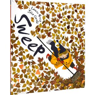 现货 清扫 Julia Sarda 绘本插画 扫走坏心情 英文原版 Sweep 儿童情绪管理情绪抒发绘本 入围凯特格林纳威奖 3-6岁亲子阅读