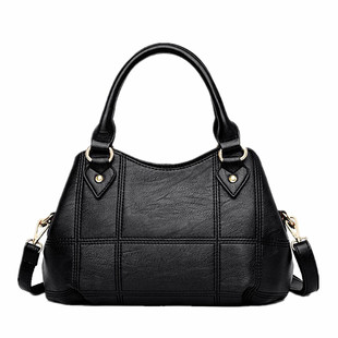 羊皮包包女2025新款真皮女包时尚软皮单肩斜挎包百搭大容量妈妈包