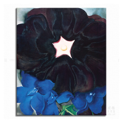 欧姬芙艺术风客厅玄关酒吧装饰画