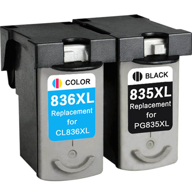彩格适用佳能835墨盒canon IP1188打印机 PG-835 CL-836 835XL黑色墨盒彩色 连喷改装 易加墨 连供墨盒