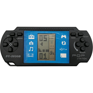 横版PSP款经典盖房子俄罗斯方块游戏机怀旧儿童玩具学生休闲掌机