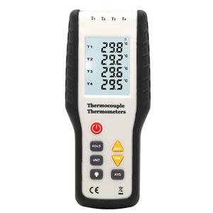 鑫思特HT9815接触式测温仪表面温度计电子四通道热电偶测温仪工业