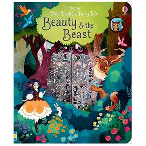 【Peep Inside】a Fairy Tale Beauty and the Beast美女与野兽童话故事 英文儿童翻翻书