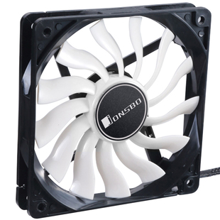 乔思伯12020 超薄机箱风扇 12cm静音扇120mm台式主机电脑散热替换