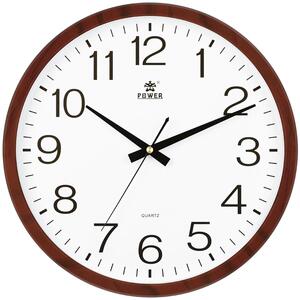【Power旗舰店】钟表挂钟客厅2023新款家用现代简约石英钟表静音