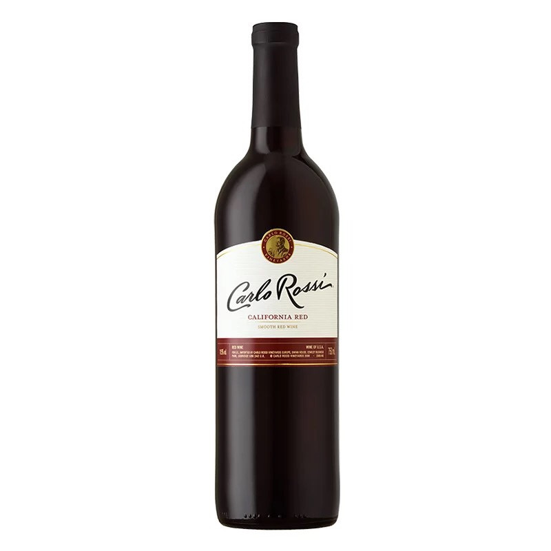 加州乐事干红葡萄酒红酒赤霞珠干红干白葡萄酒750ml*6瓶美国原装