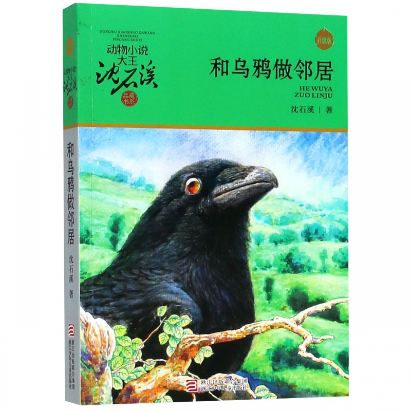 和乌鸦做邻居(升级版)/动物小说大王沈石溪品藏书系儿童文学书籍7-8-9-10-12岁小学二三年级课外读物小学生课外畅销书