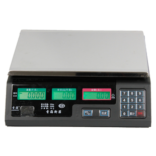香海计价秤厨房秤电子秤台秤计价6kg电子称30kg电子台称