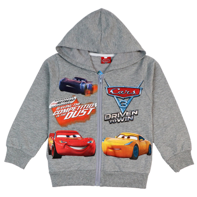 儿童装小男孩纯棉汽车总动员外套