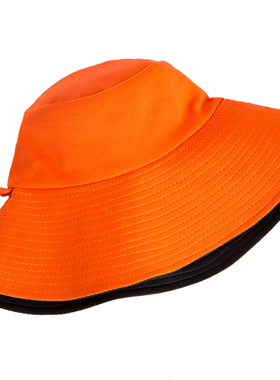网红黑色ins双面戴防晒帽子