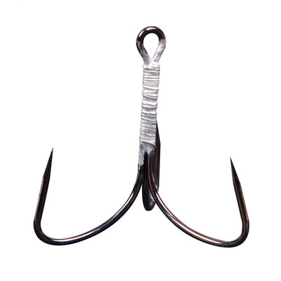 蝴蝶大号无倒刺二本挂鱼锚钩