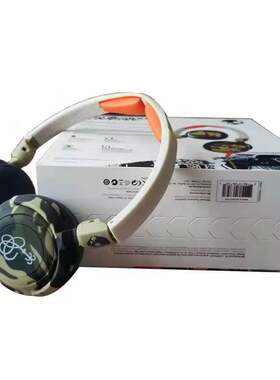 Skullcandy骷髅头头戴式耳机音乐线控男女通用轻便游戏 吃鸡 耳麦