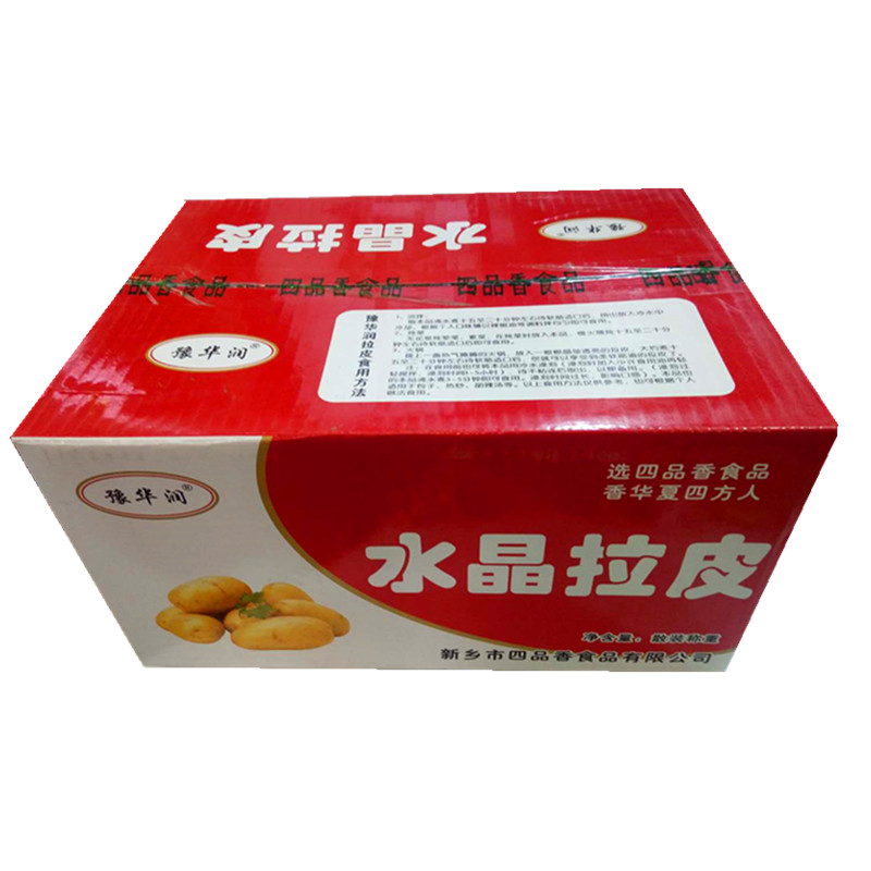 水晶大拉皮凉拌菜冒菜包邮邮河南