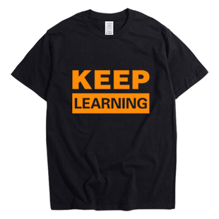 我喜欢读书KeepLearning樊登读书会会员同款t恤周边青少年短袖 夏