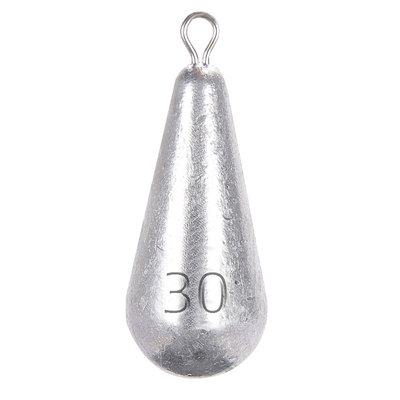 水滴带环通心坠海竿远投钓鱼