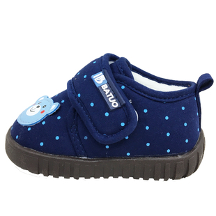 巴托童鞋 冬款新品 1-2岁男女宝宝加绒保暖防滑学步棉鞋IE0013