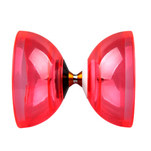 校园学生空竹专卖 五轴承双头软胶皮碗抗摔耐磨 扯铃儿童健身包邮