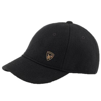 毛呢女秋冬天加厚保暖短舌帽子