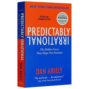 怪诞行为学 可预测的非理性 Predictably Irrational 丹艾瑞里 Dan Ariely 英文原版心理类读物 进口书籍